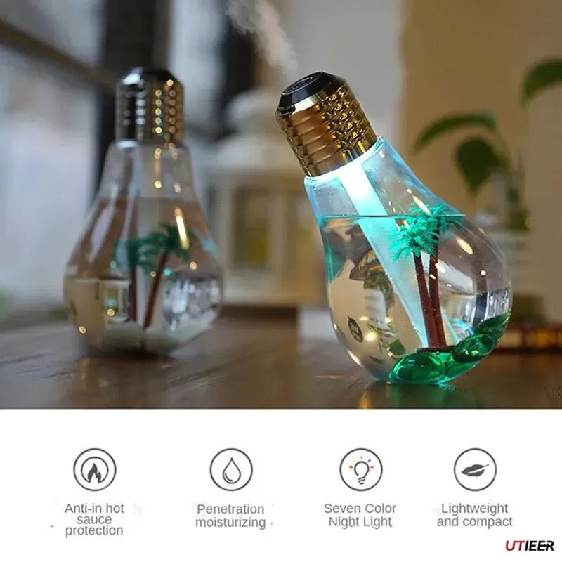 Miniature Wonderland: USB Night Light & Humidifier for car, Home, office