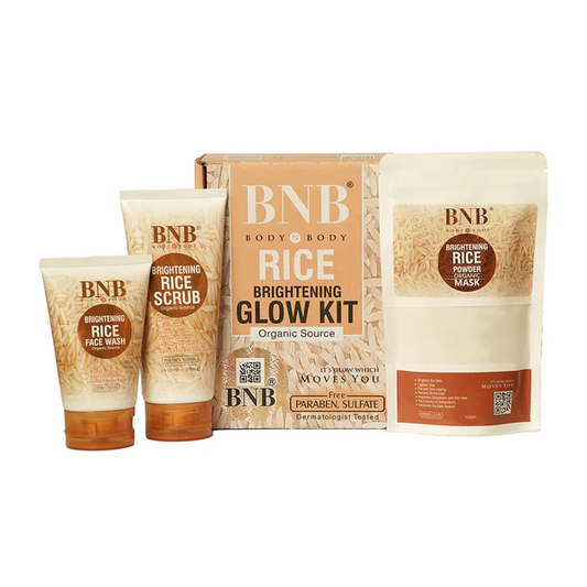 BNB 3 In 1 Rice Extract & Glow Kit